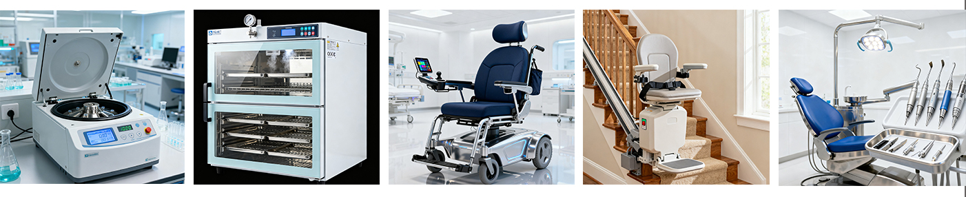 moteurs silencieux pour équipements médicaux